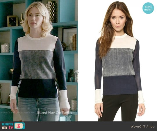 Rag & Bone Marissa Sweater worn by Melissa Shart (January Jones) on Last Man On Earth