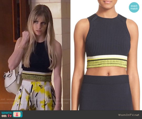 Rag & Bone Sheridan Top worn by Brooke Maddox (Carlson Young) on Scream