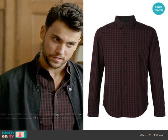 Rag & Bone The Stock Shirt worn by Connor Walsh (Jack Falahee) on How to Get Away with Murder