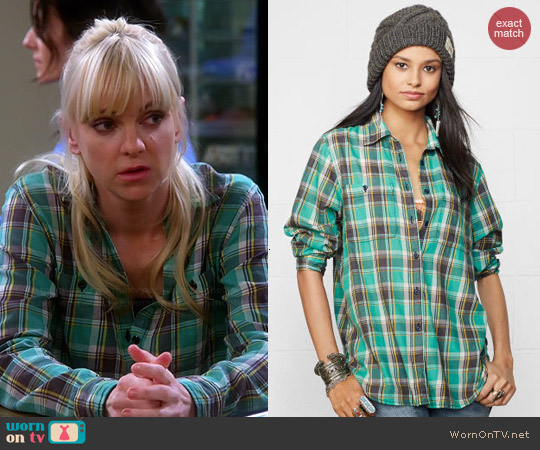 Ralph Lauren Denim & Supply Lee Utility Shirt worn by Christy Plunkett (Anna Faris) on Mom