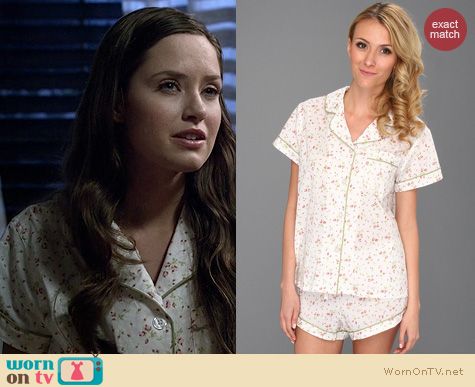 Ravenswood Fashion: Carole Hochman Boxer Pajama in Teacup Rosebud