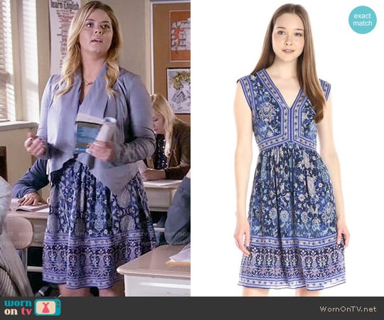 Rebecca Taylor Dreamweaver Dress worn by Alison DiLaurentis (Sasha Pieterse) on Pretty Little Liars