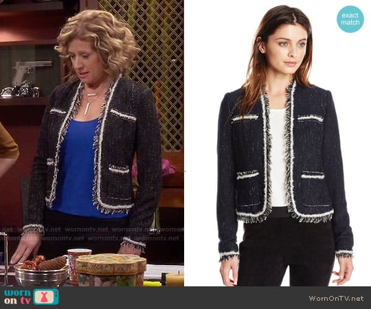 Rebecca Taylor Rio Jacket worn by Vanessa Baxter (Nancy Travis) on Last Man Standing