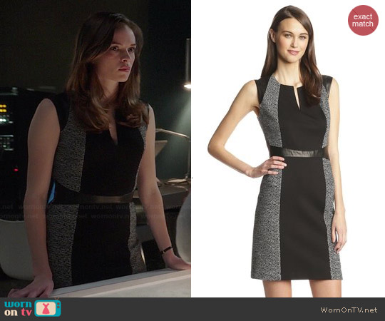 Rebecca Taylor Tweed & Twill Dress worn by Caitlin Snow on The Flash