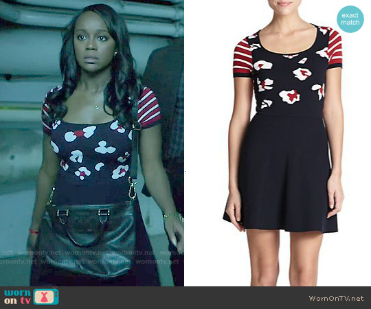 RED Valentino Summer Leo Knit Dress worn by Michaela Pratt (Aja Naomi King) on How to Get Away with Murder