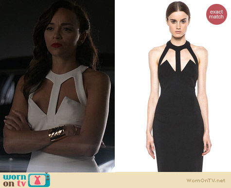 Revenge Fashion: Cushnie et Ochs Oscar dress worn by Ashley Madekwa