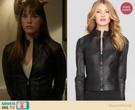 Revenge Fashion: Elie Tahari Suella Jacket worn by Christa Allen