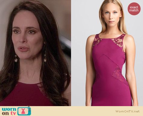 Revenge Fashion: Emilio Pucci lace insert dress worn by Madelaine Stowe