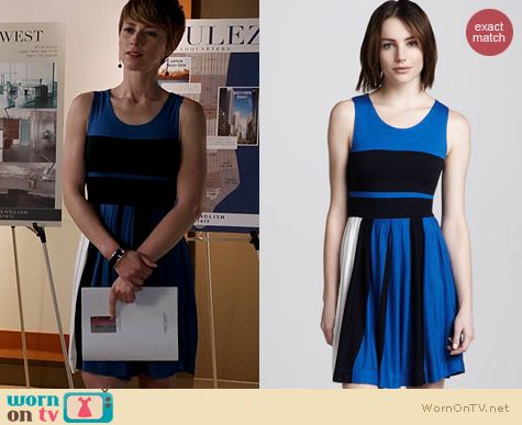 Revenge Fashion: French Connection Fast Mia Dress worn by Karine Vanasse