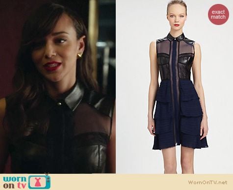 Revenge Fashion: Jason Wu tiered combo dress worn by Ashley Madekwe