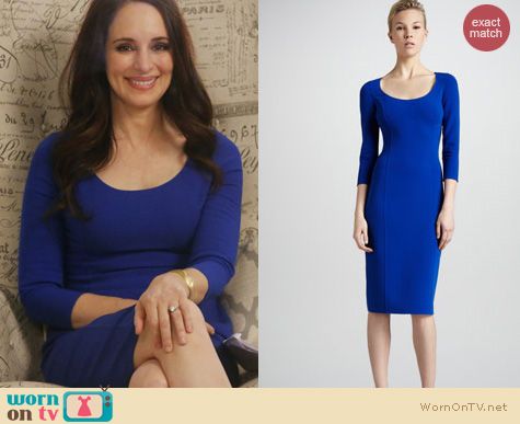 Revenge Fashion: Michael Kors fitted crepe dress worn by Victoria Grayson