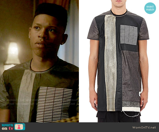 Rick Owens Cyclops T-shirt worn by Hakeem Lyon (Bryshere Y. Gray) on Empire