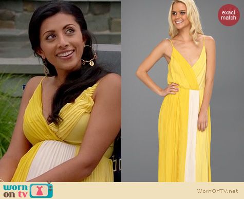 Royal Pains Fashion: Joie Ives maxi dress worn by Reshma Shetty