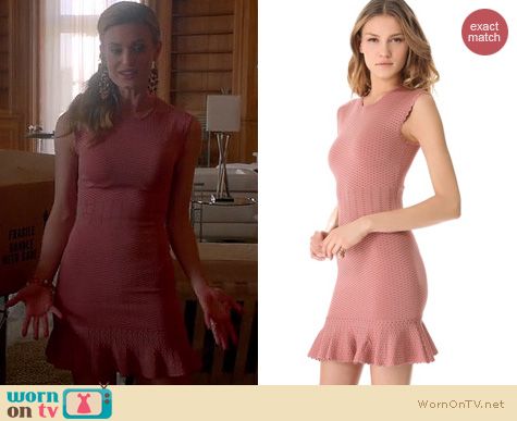 WornOnTV: Paige’s pink ruffled hem dress on Royal Pains | Brooke D ...