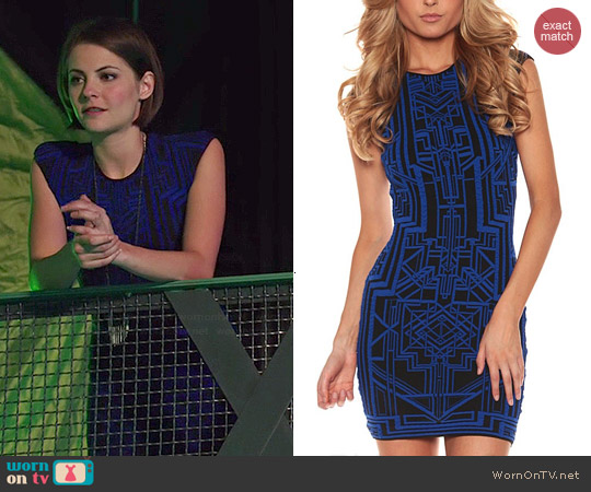 RVN Tron Dress worn by Thea Queen on Arrow