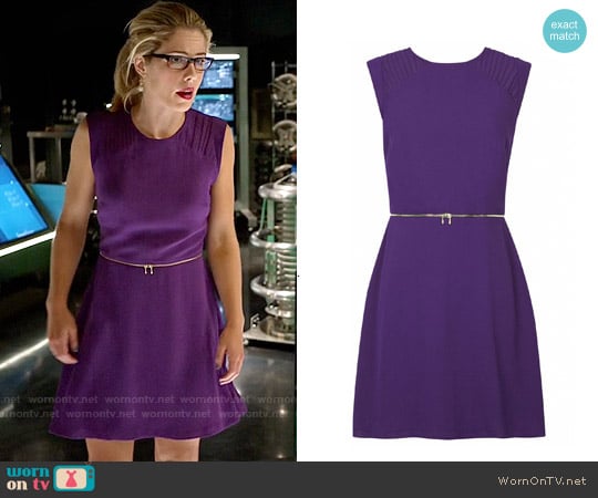 Sandro Ravissante Dress worn by Emily Bett Rickards on Arrow