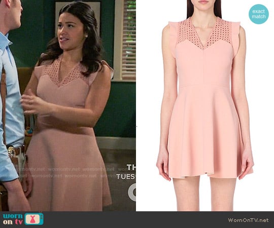 Sandro Rebell Dress worn by Jane Villanueva (Gina Rodriguez) on Jane the Virgin