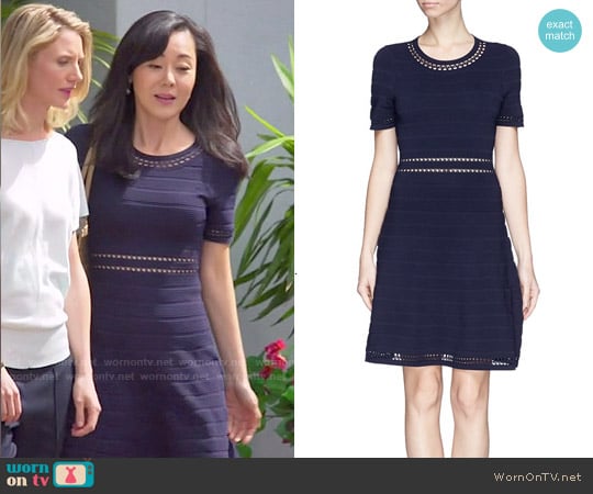 Sandro Riley Dress worn by Karen Rhodes (Yunjin Kim) on Mistresses