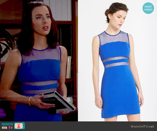 Sandro Rocket Dress worn by Ivy Forrester (Ashleigh Brewer) on The Bold and the Beautiful