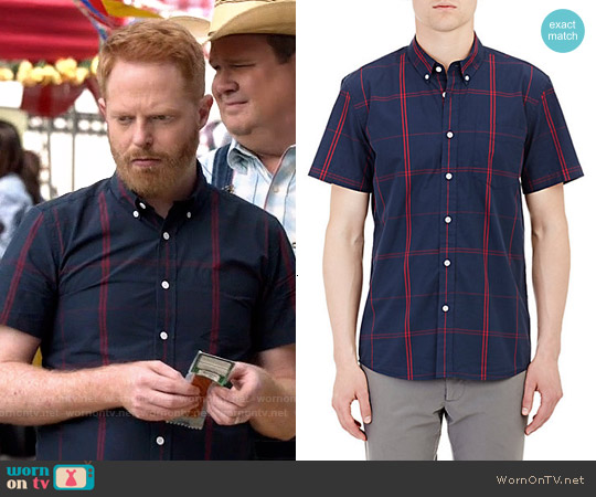 Saturdays Surf NYC Short-Sleeve Shirt worn by Mitchell Pritchett (Jesse Tyler Ferguson) on Modern Family