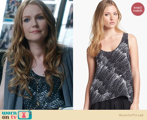 Scandal Fashion: Joie Fiala Tank worn by Darby Stanchfield