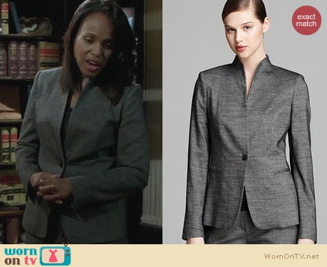 Fashion of Scandal: Max Mara Ubalda Blazer worn by Kerry Washington