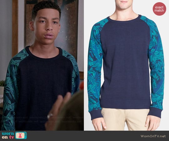 Scotch & Soda Mix & Match Sweatshirt worn by Marcus Scribner on Black-ish