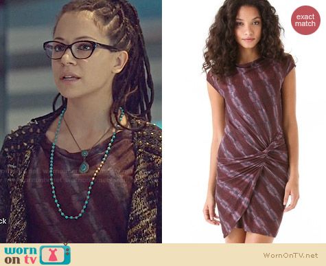 See by Chloe Detroit Dress worn by Tatiana Maslany on Orphan Black