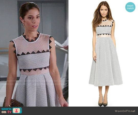 Self Portrait Lucille Dress worn by Marisol Duarte (Ana Ortiz) on Devious Maids