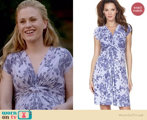 Seraphine Blossom Knot Front Maternity Dress worn by Anna Paquin on True Blood