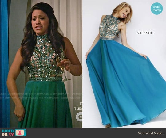 Sherri Hill 1964 Dress worn by Jane Villanueva (Gina Rodriguez) on Jane the Virgin