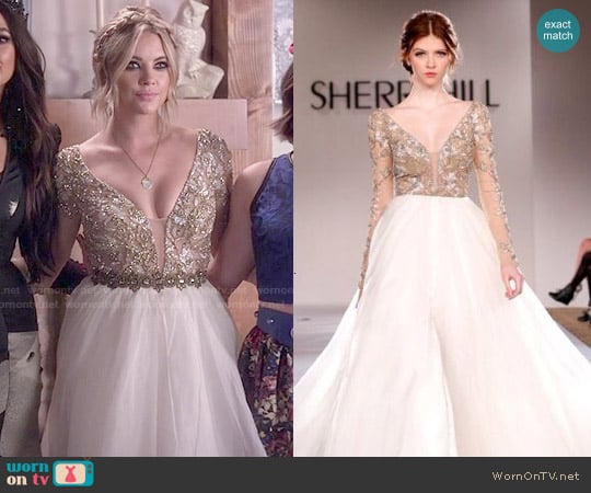 Sherri Hill Fall 2015 Collection Gown worn by Hanna Marin (Ashley Benson) on Pretty Little Liars