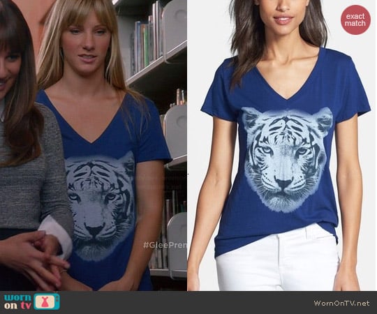 Signorelli Tiger Tee worn by Brittany Pierce on Glee