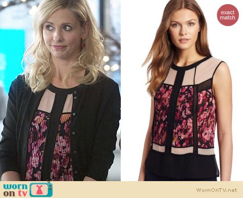 SMG Fashion: BCBG Max Azria Codie Top worn on The Crazy Ones