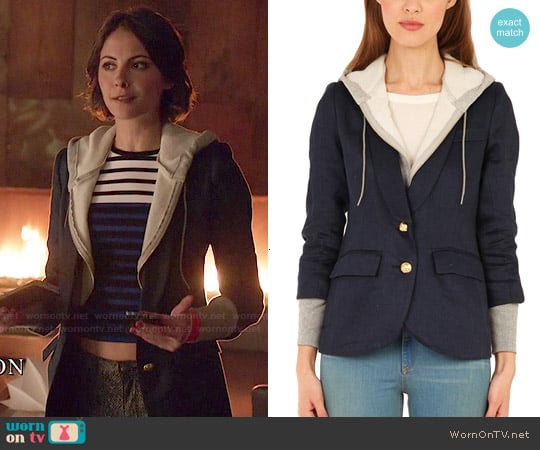 Smythe Reissue Schoolboy Blazer by Smythe worn by Thea Queen (Willa Holland) on Arrow