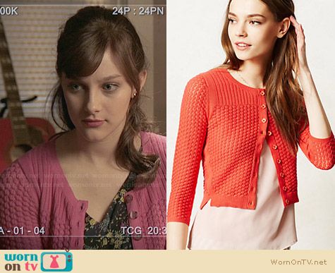 Sparrow Midi Pointelle Cardigan worn by Aubrey Peeples on Nashville