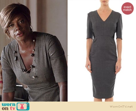 Sportmax Dancing Dress worn by Viola Davis on HTGAWM