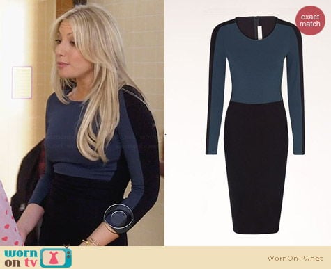 Stella McCartney Colorblock Compact Jersey Dress worn by Ari Graynor on Bad Teacher