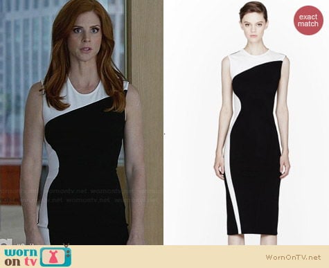 Stella McCartney Compact Jersey Dress worn by Sarah Rafferty on Suits