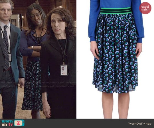 Stella McCartney Lucy Skirt worn by Daisy Grant (Patina Miller) on Madam Secretary