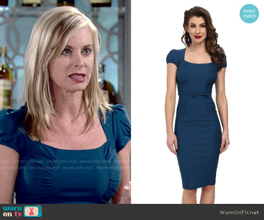 Stop Staring Lindsey Dress worn by Ashley Abbott (Eileen Davidson) on The Young and the Restless