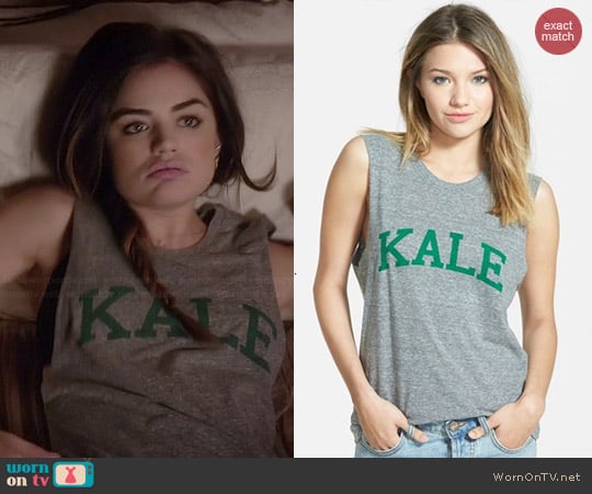 Sub_Urban Riot Kale Tank worn by Lucy Hale on PLL