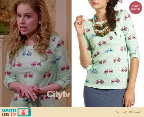 Suburgatory Fashion: Anthropologie Banter tee worn by Allie Grant