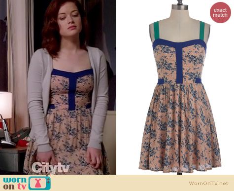 Suburgatory Fashion: ModCloth Pioneer and Dear Dress worn by Jane Levy