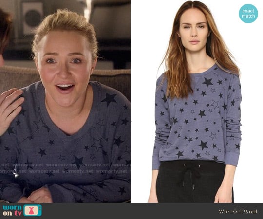 Sundry Classic Stars Sweatshirt worn by Juliette Barnes (Hayden Panettiere) on Nashville