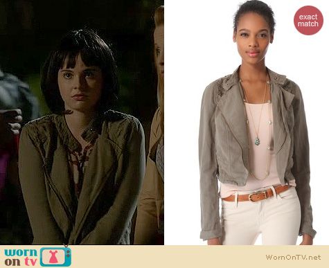 Switched at Birth Fashion: Free People Cutwork jacket worn by Vanessa Marano