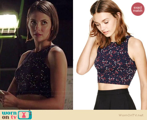 Talula Wiltona Tank worn by Willa Holland on Arrow