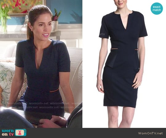 Ted Baker 'Maddiye' Peplum Dress worn by Marisol Duarte (Ana Ortiz) on Devious Maids