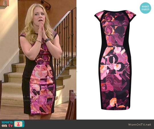 Ted Baker Jasmaii Dress worn by  Melanie Burke (Melissa Joan Hart) on Melissa and Joey