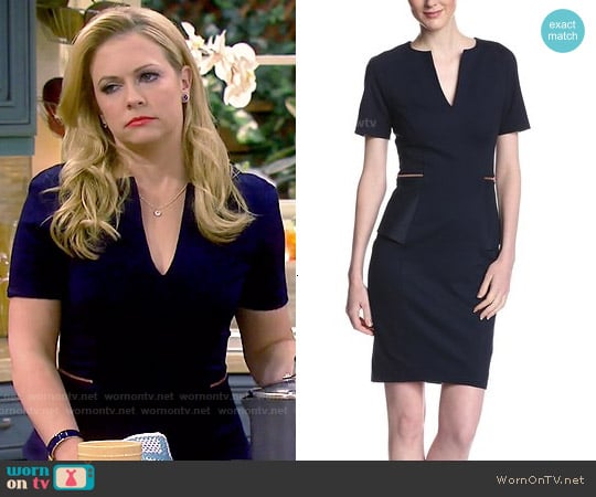 Ted Baker 'Maddiye' Peplum Dress worn by  Melanie Burke (Melissa Joan Hart) on Melissa and Joey